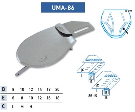 Приспособление UMA-86-A  8-6 мм