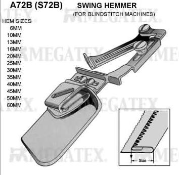 Приспособление A72B  6 мм (1/4")