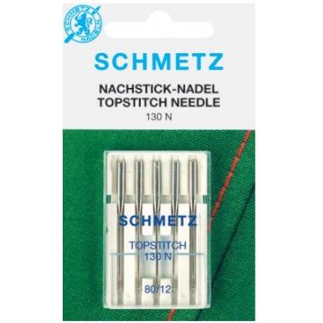 Игла SCHMETZ 130 N  № 80(2), 90(2),100(1) (5шт/уп)